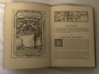 1905 The Merry Adventures of ROBIN HOOD Book by Howard Pyle Antique 4