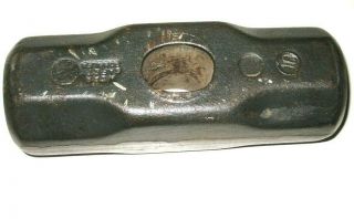 Vintage 10 Lb Woodings Verona Us Sledge Hammer Head Blacksmith Forge Tool