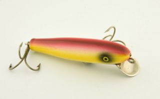 Vintage Paw Paw Baby Pikie Rainbow Minnow Antique Fishing Lure Et53