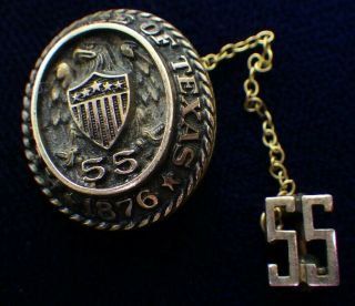 Vintage A&m College Of Texas Class Pin; 1955; Texas A&m