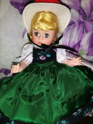 Vintage 8 " Madame Alexander Black Forest Doll 512
