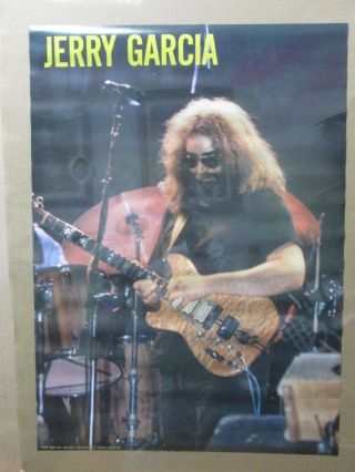Jerry Garcia Vintage Poster Rock Band Greatful Dead 1979 Inv G2528