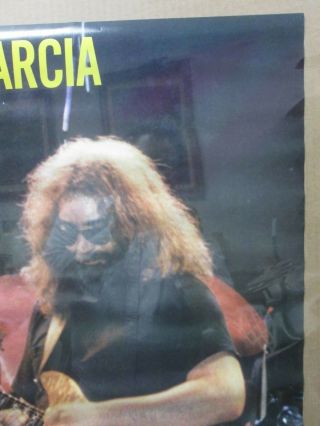 Jerry Garcia Vintage Poster rock band greatful dead 1979 Inv G2528 2
