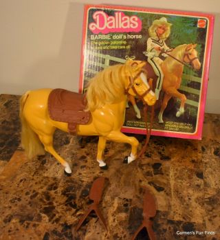 1980 Dallas Barbie Dolls Horse Vintage 3312