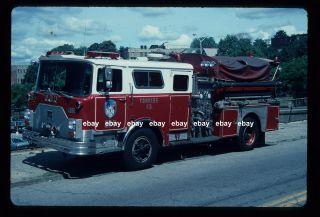 Yonkers Ny E309 1988 Mack Cf Ward 79 Pumper Fire Apparatus Slide