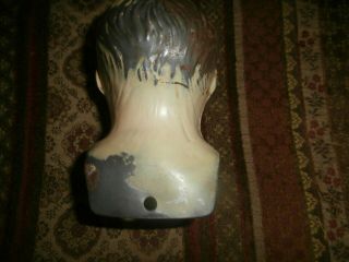 Antique Late 19th Century Vtg Tin Doll Head 3 