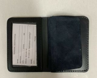 York City Detective Niece Mini Shield Bi Fold Wallet And ID Holder 2