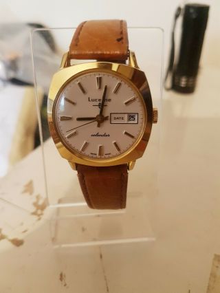 Lucerne Vintage Watch