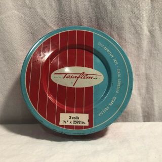 Vintage Tesafilm Tin Made In Germany