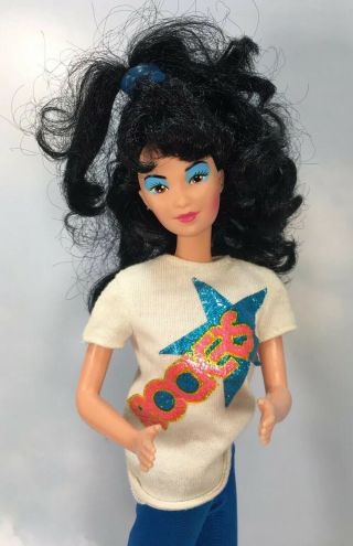 1986 Barbie and the Rockers DANA Doll Miko Kira Asian redressed dancin ' 3158 2
