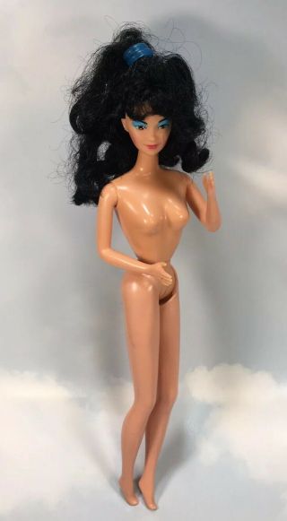1986 Barbie and the Rockers DANA Doll Miko Kira Asian redressed dancin ' 3158 5