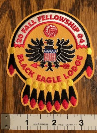 Black Eagle Lodge 482 2004 Fall Fellowship Patch