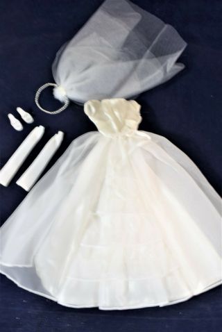 Vintage Barbie Wedding Gown (bride 