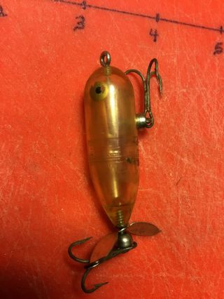 Vintage Heddon Tiny Torpedo Fishing Lure 3