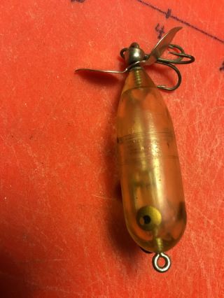 Vintage Heddon Tiny Torpedo Fishing Lure 5