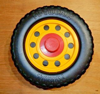 1 Vintage Playskool Pipeworks Wheel & Axle Oem