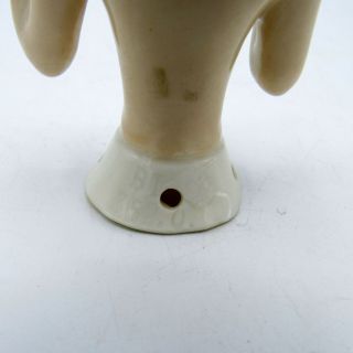 Antique Goebel Nude Porcelain Half Doll Pin Cushion Figurine Arms Away,  NR 6