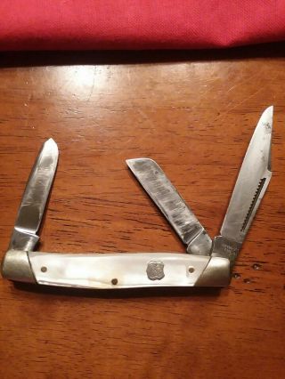 John Primble 5371 Made In Usa 3 Blade Knife