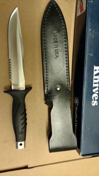 Smith and wesson knife fixed blade 8