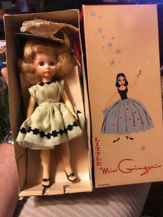Vintage Cosmopolitan Little Miss Ginger 8 " Doll W/ Box
