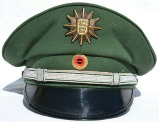 Antique German Vintage Police Hat Badge Insignia Germany Polizei