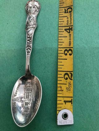 Antique Watson Sterling Silver Spoon State Capitol Little Rock Arkansas 19 Grams