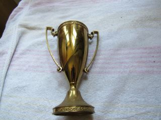 Dodge Brand.  Vintage Brass? Trophy.  Model Z15.  6 " Loving Cup.  No Inscription
