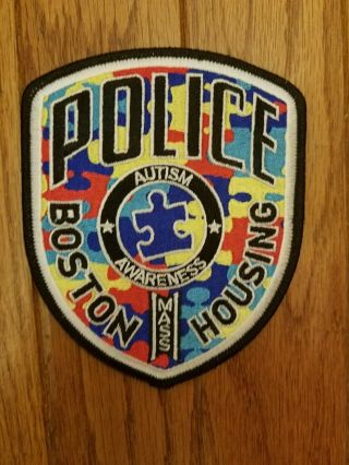 Boston,  Ma Housing Police Autism Police Patch