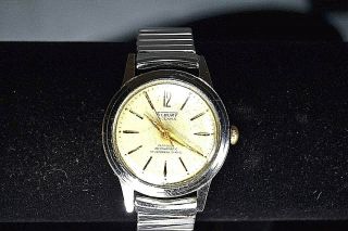 Vintage Tilbury Swiss 17 Jewel Incabloc Antimagnetic Wrist Watch Kreisler Band