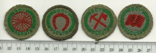 Boy Scouts Of Canada Old Proficiency Badges