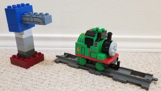 Lego Duplo Thomas Friends Percy At The Water Tower 5556 Green Train Engine 100