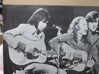 Crosby,  Stills Nash & Young cult Vintage Poster rock band 1970 Inv 2133 5
