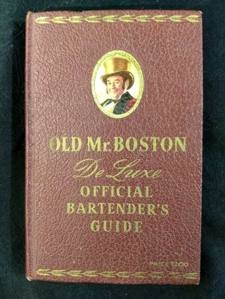 1941 Old Mr.  Boston Deluxe Official Bartender 