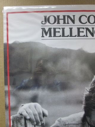 Vintage Poster John Cougar Mellencamp singer musician 1980 ' s Inv 598 3