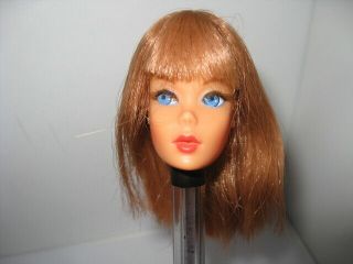 Vintage Mod - Near - Titian Dramatic Living Barbie Doll Head Only 2