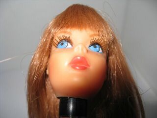 Vintage Mod - Near - Titian Dramatic Living Barbie Doll Head Only 4