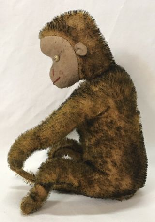 Antique Vintage Mohair Monkey Possibly Steiff Or Schuco 3