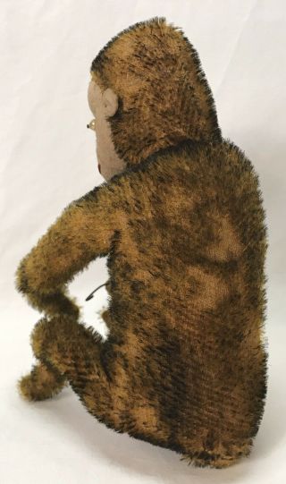 Antique Vintage Mohair Monkey Possibly Steiff Or Schuco 4