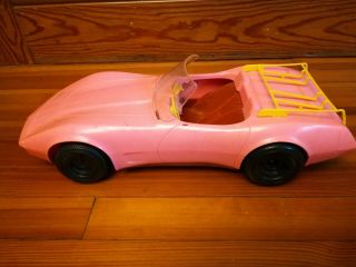 Vintage 1979 Mattel Barbie Hot Pink Dream ' vette Corvette 3