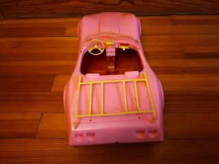 Vintage 1979 Mattel Barbie Hot Pink Dream ' vette Corvette 4