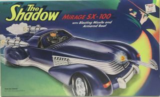 Vintage 14 " The Shadow Mirage Sx - 100 With Blasting Missile & Armored Roof