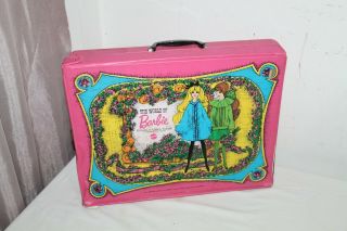 Vintage 1968 The World Of Barbie Double Doll Case Storage Box Dolls & Clothing