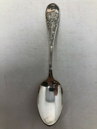 Durgin Sterling Souvenir Spoon Old Wentworth Mansion Portsmouth Hampshire