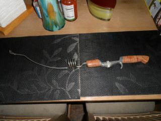 Vintage Waltco Glasscaster Ice Fishing Rod