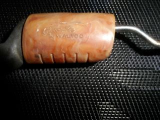 Vintage WALTCO Glasscaster Ice Fishing Rod 3