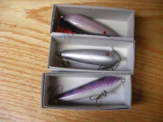 3 Handmade Fishing Lures By Jack Compton Portsmouth Ohio