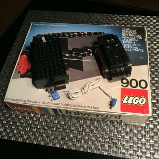 Lego Universal Motor 900 1970s Vintage,  4.  5v With Box