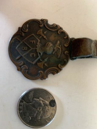 Antique Knights Of Pythias Watch Fob Grand Lodge Of Oregon