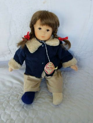 Vintage KATHE KRUSE Doll CLOTH BODY Brunette 15 