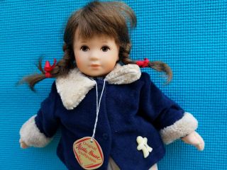 Vintage KATHE KRUSE Doll CLOTH BODY Brunette 15 